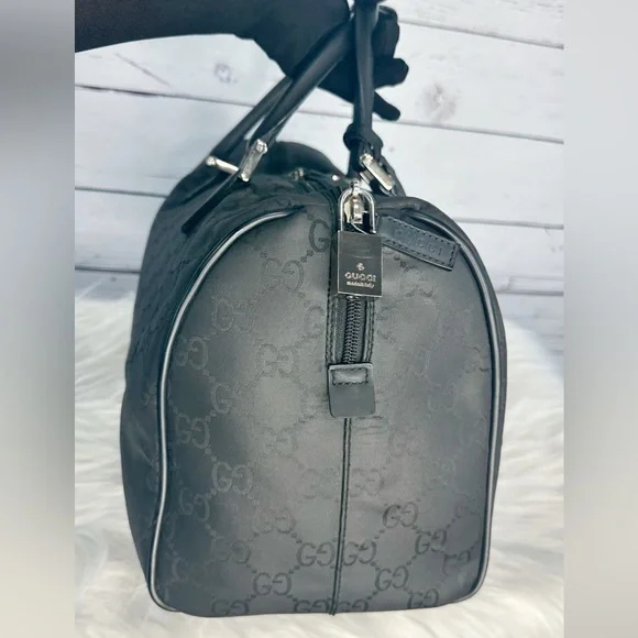 Authentic Gucci GG Canvas Boston Bag – Y2K Vintage 🖤 - Picture 8 of 16